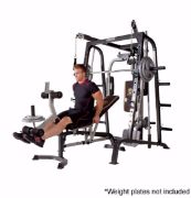 Picture of Marcy Smith Cage Workout Machine Total Body Training Home Gym System with Linear