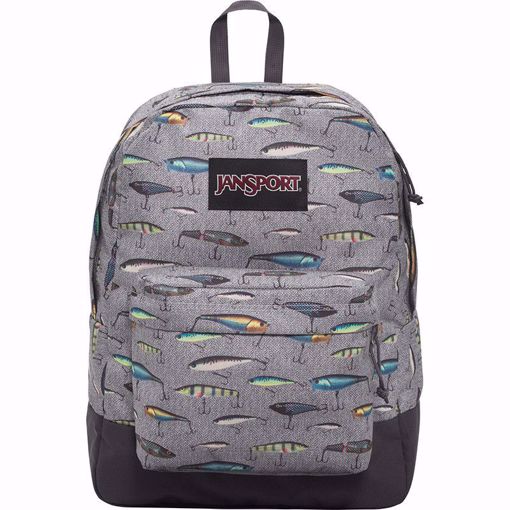 jansport fishing lure backpack