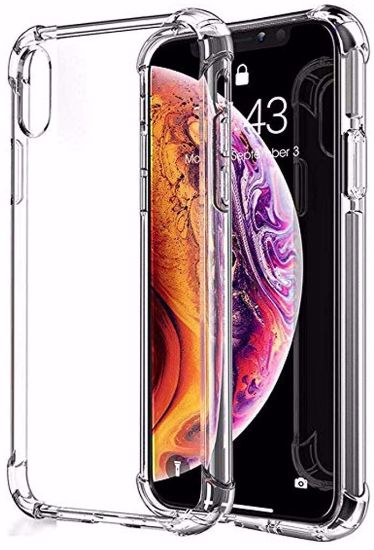 صورة back cover defender for Iphone XS MAX -clear