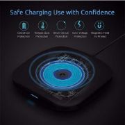 PISEN 10W Wireless Charger-Qi Fast Charging Wireless Charging Pad 