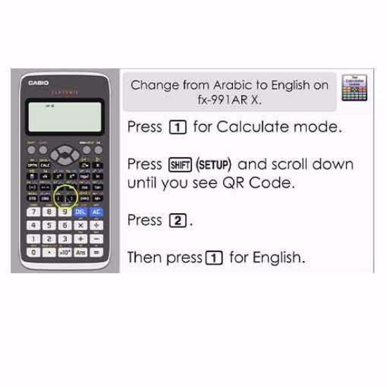 Scientific Calculator CasioFX-991ARX-CLASSWIZ