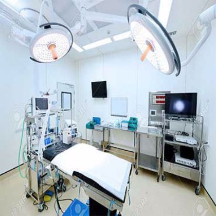 صورة لقسم معدات غرف العمليات الطبية