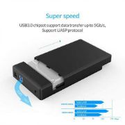 ORICO Toolfree USB 3.0 to SATA External 3.5 Hard Drive Enclosure Case for 3.5 SATA HDD and SSD