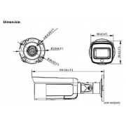 HIKVISION CAMERA DS-2CD2T46G1-2I 4mm 4MP IR Fixed Bullet OUTDOOR IR 50m