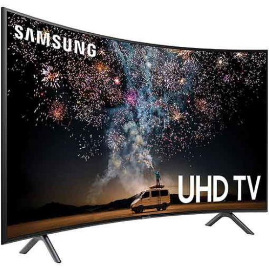 Samsung UN65RU7300FXZA Curved 65-Inch 4K UHD 7 Series Ultra HD Smart TV with HDR and Alexa Compatibility 2019 Model 