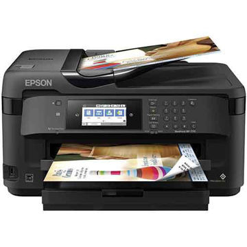 Epson WorkForce WF-7710 Wireless Wide-format Color Inkjet Printer with Copy Scan Fax Wi-Fi Direct at hubloh