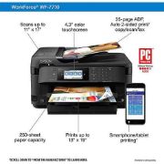 Epson WorkForce WF-7710 Wireless Wide-format Color Inkjet Printer with Copy Scan Fax Wi-Fi Direct at hubloh