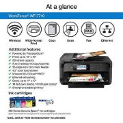 Epson WorkForce WF-7710 Wireless Wide-format Color Inkjet Printer with Copy Scan Fax Wi-Fi Direct at hubloh