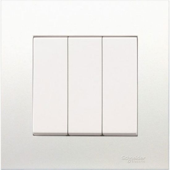 Picture of Schneider 3 Gang 2 Way Switch KB33