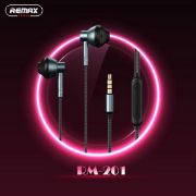 صورة سماعة سلك انيقه RM-201 من ريماكس