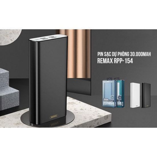 Picture of The 30,000mAh Remax RPP-154 power bank charges 4 devices