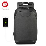 Picture of Tigernu T-B3611 TSA Lock Fashion Anti theft USB Laptop Backpacks Multifunction Waterproof Leisure Men Boys School Backpack