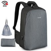 Picture of Tigernu T-B3611 TSA Lock Fashion Anti theft USB Laptop Backpacks Multifunction Waterproof Leisure Men Boys School Backpack