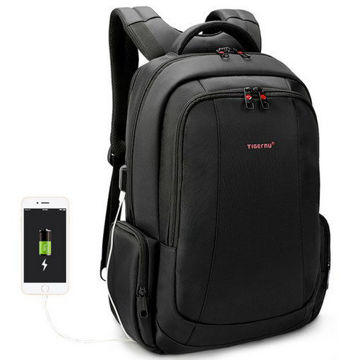 Picture of Tigernu T-B3143 USB Charging Anti theft 15.6inch Casual Business Laptop Backpacks Waterproof Nylon Mochila Travel Bag