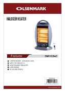 Picture of Olsenmark  Electric Quartz Heater,OMHH1642 with remote control .