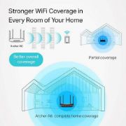 TP-Link AC1200 Gigabit WiFi Router (Archer A6) - 5GHz Gigabit Dual Band MU-MIMO Wireless Internet Router, Supports Beamforming, Guest WiFi and AP mode, Long Range Coverage by 4 Antennasمن هب له .كوم 