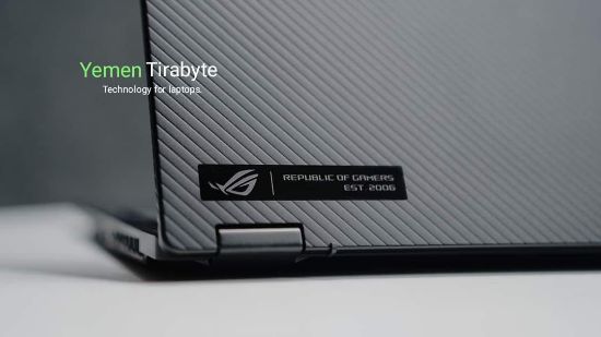 صورة Brand: ASUS ROG FLOW Model: GV301Q Processor:  RYZEN 9-5900HS Storage: 1TB SSD Memory: 16 GB DDR4  GPU : 4G NVIDIA RTX 3050 Display: 13.4 360° touch  Others: NEW  Operating System Windows 10 Backlit Keyboard: Yes