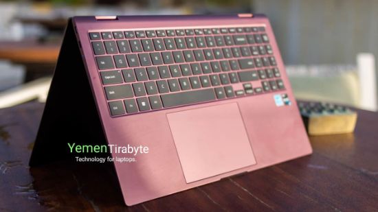 صورة Brand: Samsung Model: Galaxy Book 2 Pro Processor: CORE I7-12TH Storage: 1T.B PCIe M.2 SSD  Memory: 16GB DDR5 GPU : Intel  Display: 15.6 INCH FHD Touch AMOLED X360° Others: NEW  Color: Burgundy Operating System Windows 11