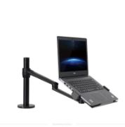 صورة حامل AS-OL-1S المنيوم  مكتبي حامل لابتوب 17  او شاشة الئ 32 بوصه