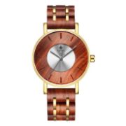 صورة KunHuang Wood Watchساعة كلاسيكية من كونهوانج 
