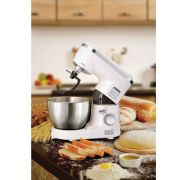 صورة عجانة وخباط من بلاك اند ديكر BLACK + Decker بقدرة 1000 واط ومزود بـ 6 سرعات مع وعاء ستانلس ستيل- SM1000-B5