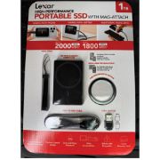 Picture of Lexar SL500 High Performance Portable SSD 1TB with Magnetic Set Mag Attach