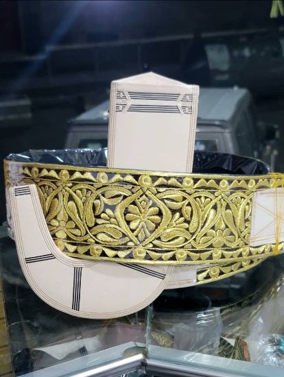 صورة حزام تطريز يدوي بسيم هندي اصلي 