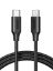 صورة كابل UGREEN USB-C إلى USB-C للشحن السريع بقوة 100 واط بتقنية PD