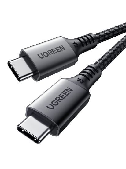صورة كابل UGREEN USB-C (100 واط، 90 درجة)