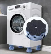 صورة حامل غسالات واثاث 4 قطع قابل للتعديل من 7 سم الى10 سم